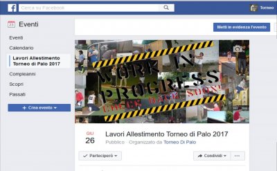 Lavori di Allestimento TdP 2017